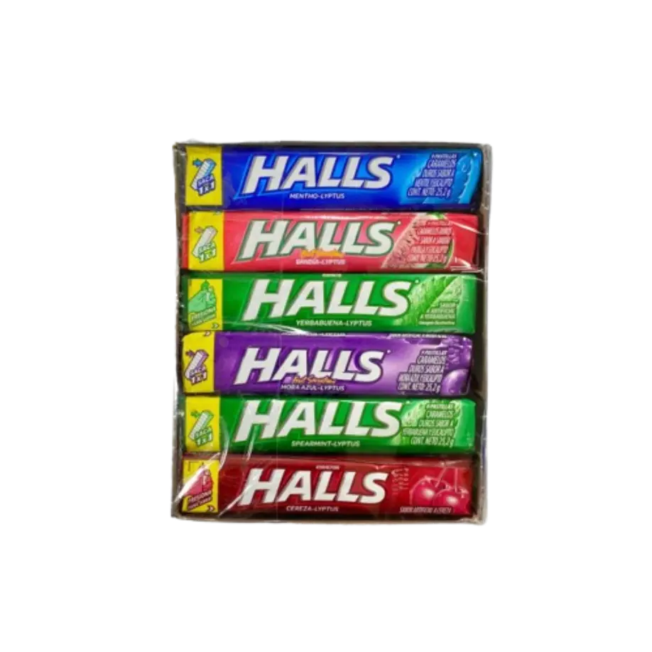 Halls Barra Individual Surtida