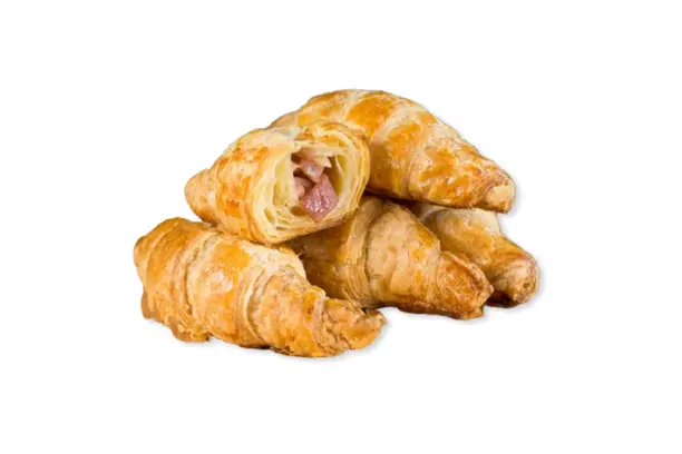 Croissant jamón y queso