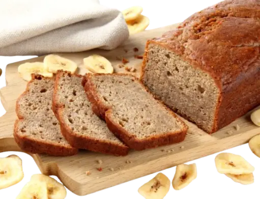 Torta de banano porción 